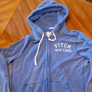 Abercrombie front zip hoodie
